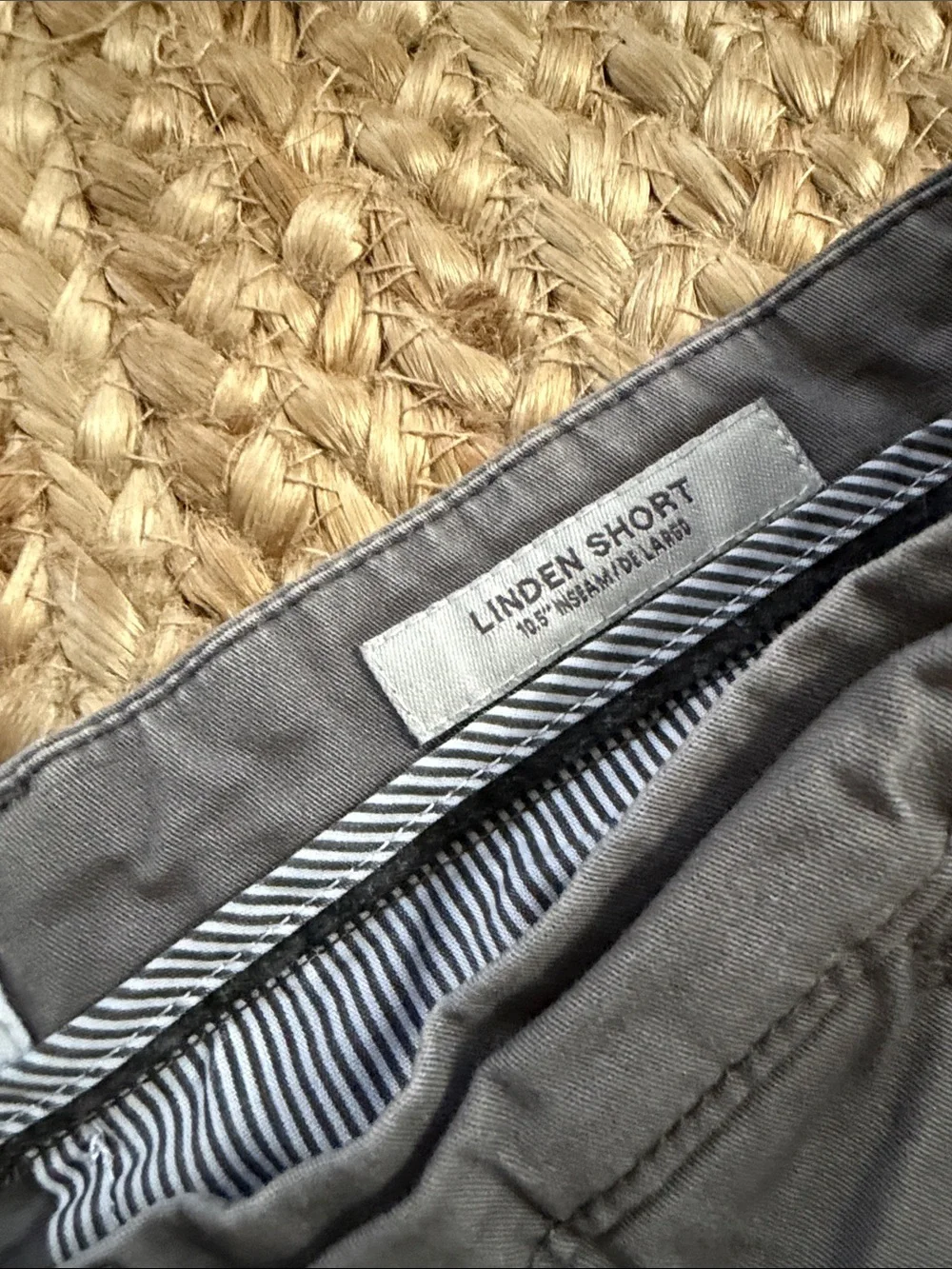 Goodfellow & Co Gray Flat-Front Cotton Shorts